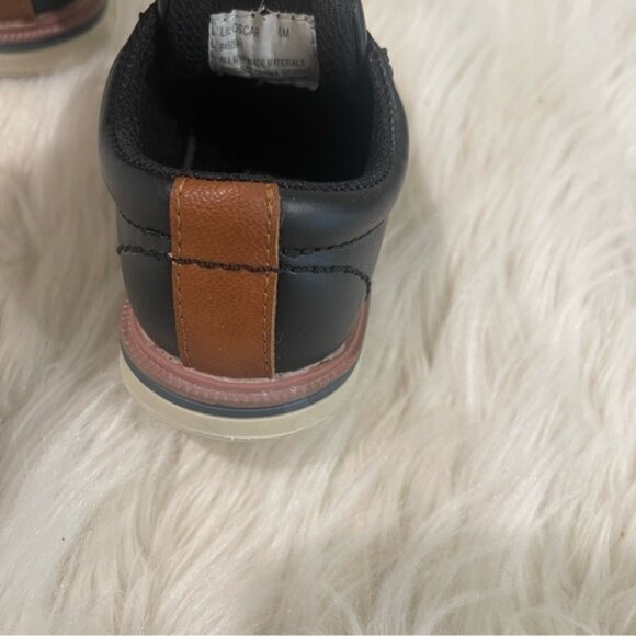 Max + Jake Lil Oscar Oxford Boys Black Shoes Size 6M! - Picture 7 of 9